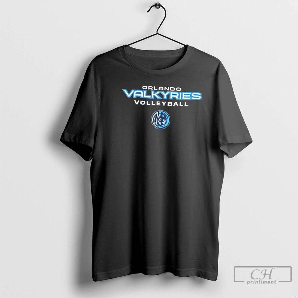 Classic Orlando Valkyries Icon Wordmark Logo T Shirts