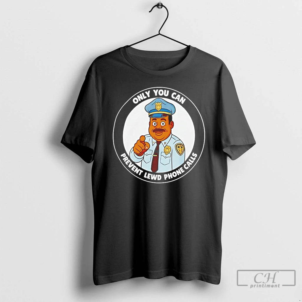 Classic Police Only You Can Prevent Lewd Phone Calls