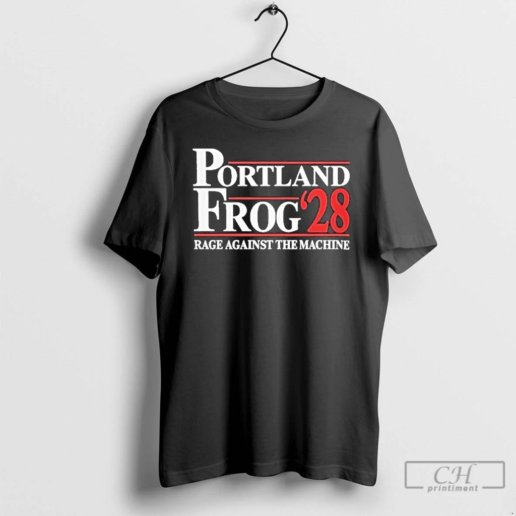 Classic Portland Frog 2028 Rage Against The Machine T Shirts