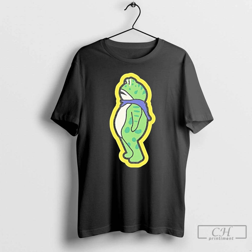 Classic Protest Frog Sticker T Shirts