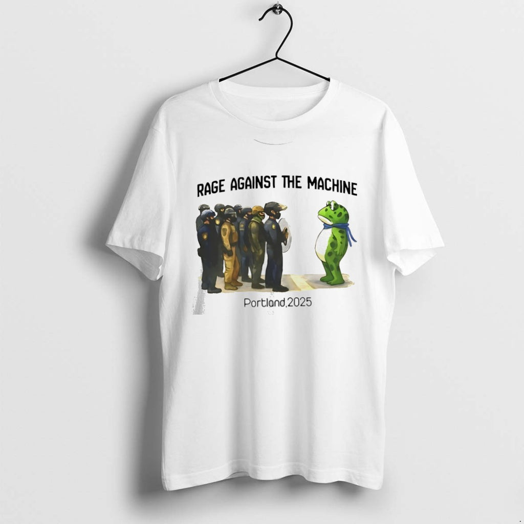 Classic Rage Against The Machine Portland Frog 2025 T Shirts