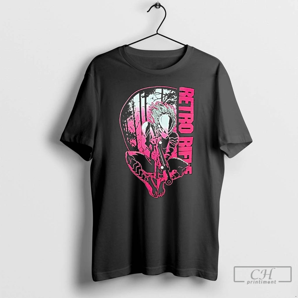 Classic Retro Rifle Get To The Chopper 2025 Long Sleve T Shirts
