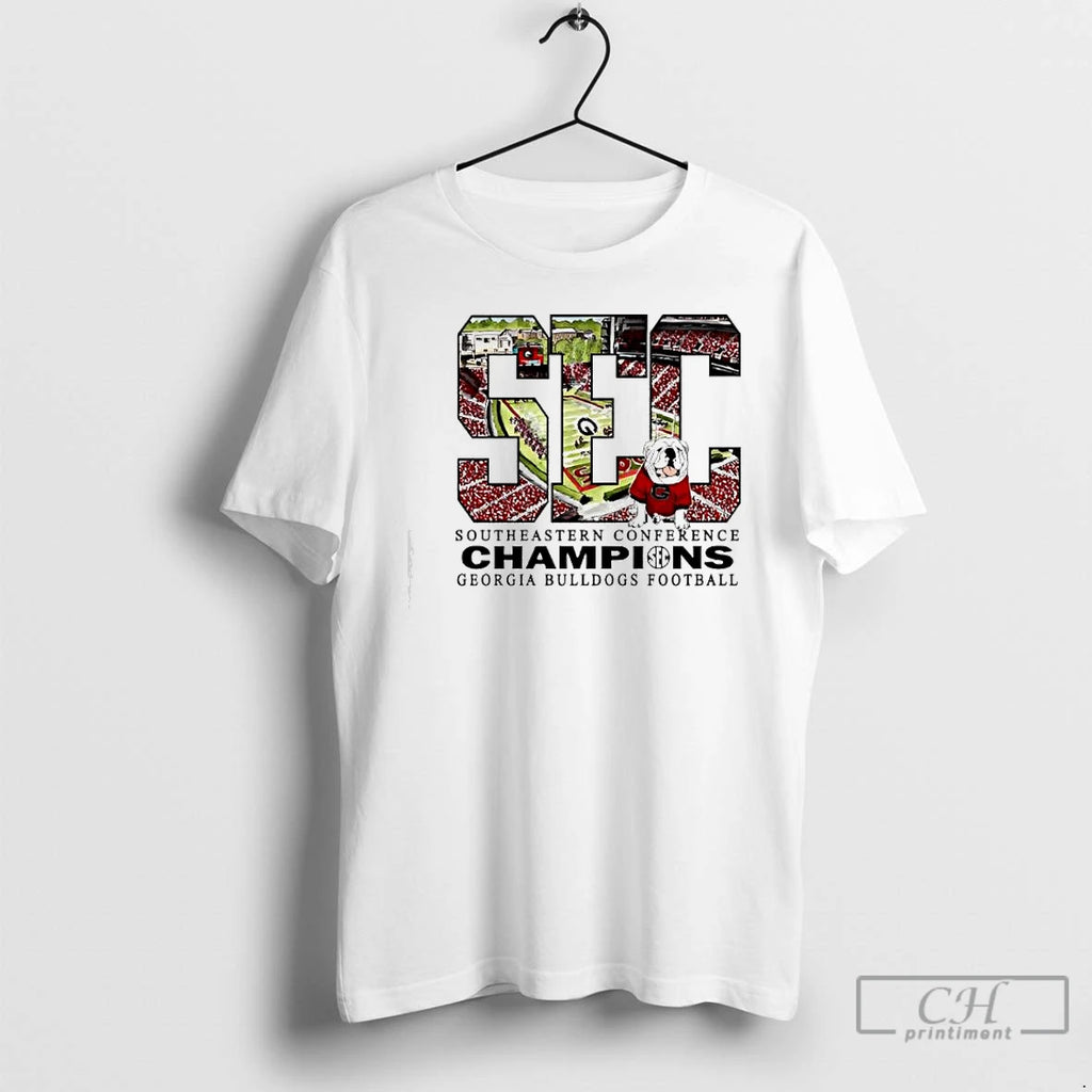 Classic Sec Southeastern Conference Champions Georgia Bulldogs Football Mascot