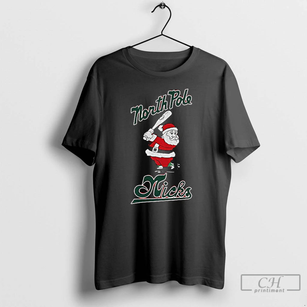 Classic Santa Claus North Pole Nicks Baseball Christmas 2025