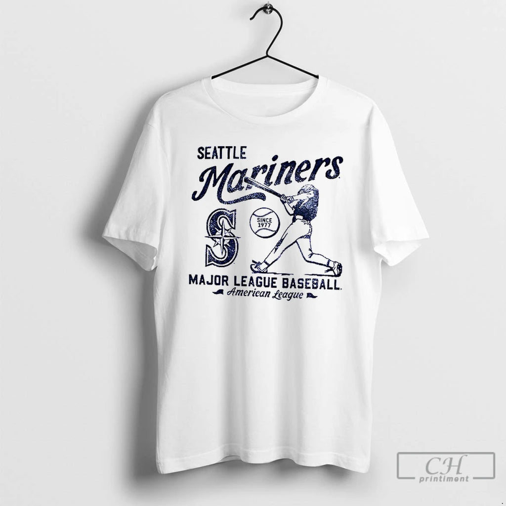 Classic Seattle Mariners Player Major League Baseball American League Since 1977 T Shirts