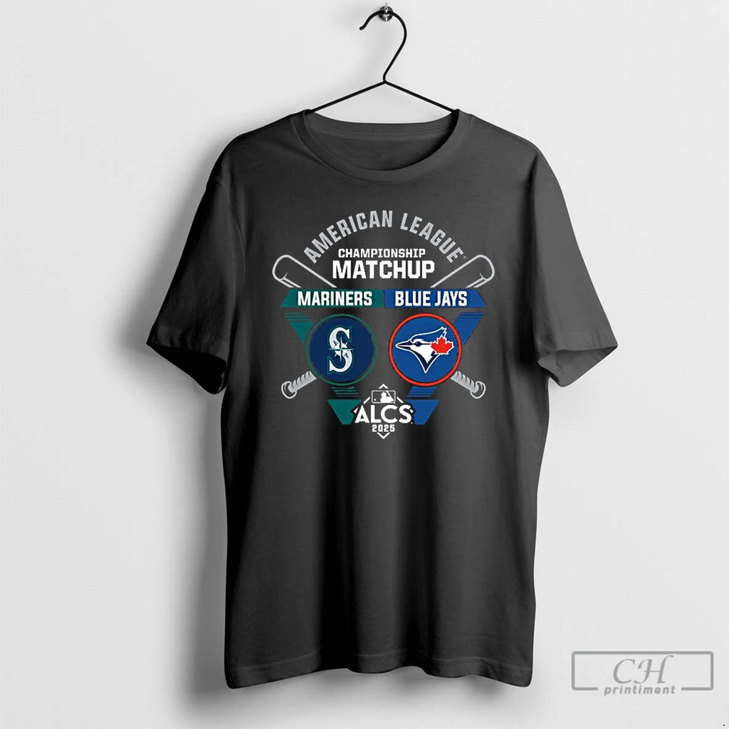 Classic Seattle Mariners Vs Toronto Blue Jays 2025 American League Championship Series Matchup Bases Loaded