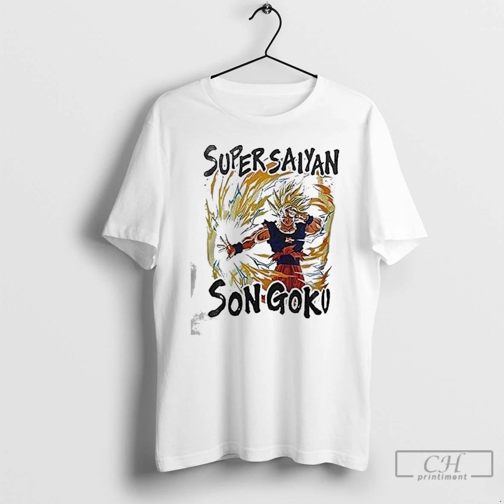 Classic Seattle Mariners X Super Saiyan Son Goku T Shirts