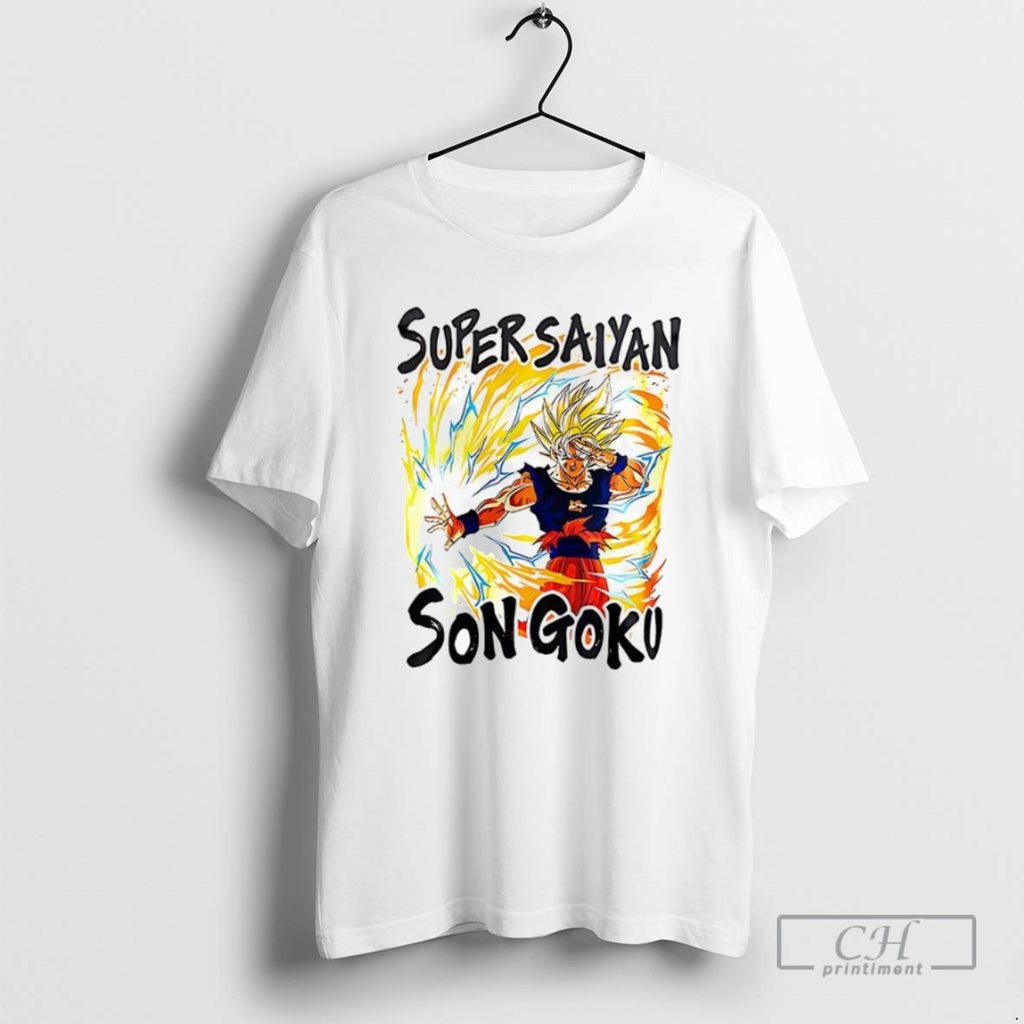 Classic Seattle Mariners X Super Saiyan Son Goku Two Sided Mugs And T Shirts