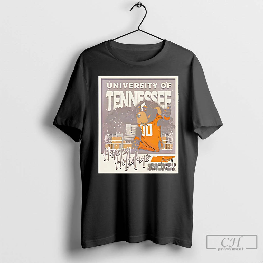Classic Tennessee Volunteers Snowy Polaroid