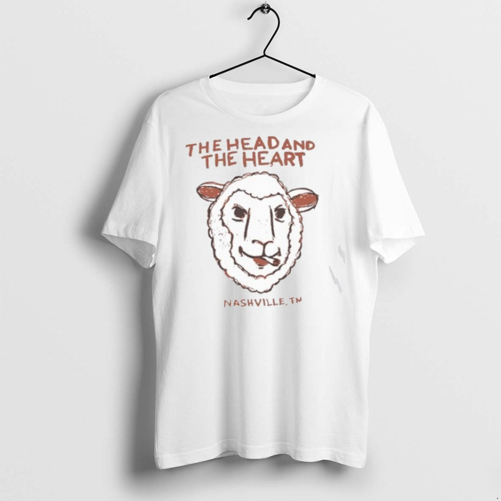 Classic The Head And The Heart Nashville Tn Oct 11 2025 Sheep Cigarettes T Shirts