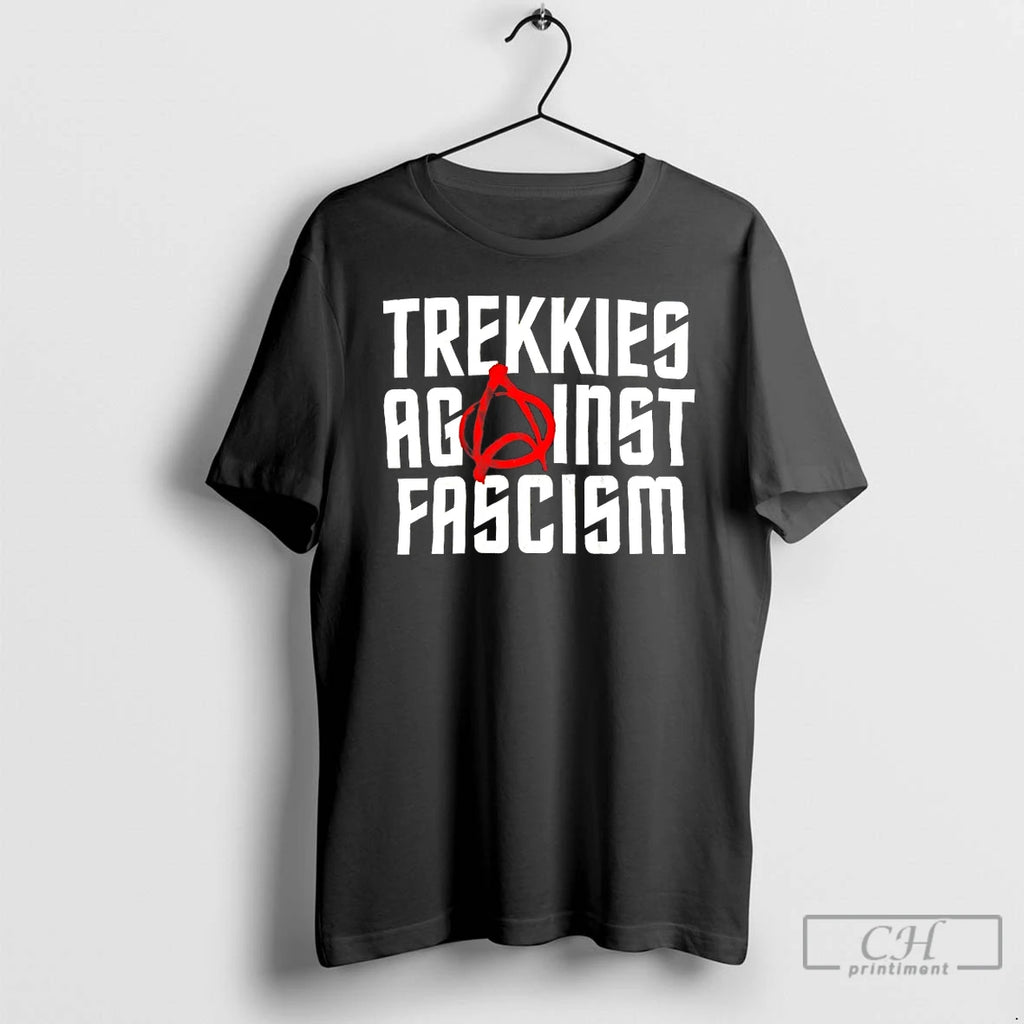 Classic Trekkies Against Fascism T Shirts