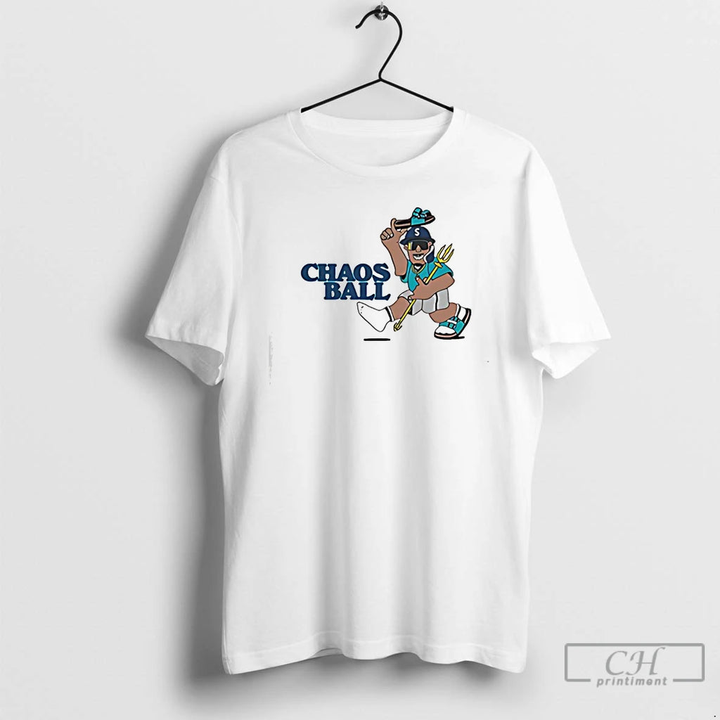 Classic Trillblazin Chaos Ball Seattle Mariners T Shirts