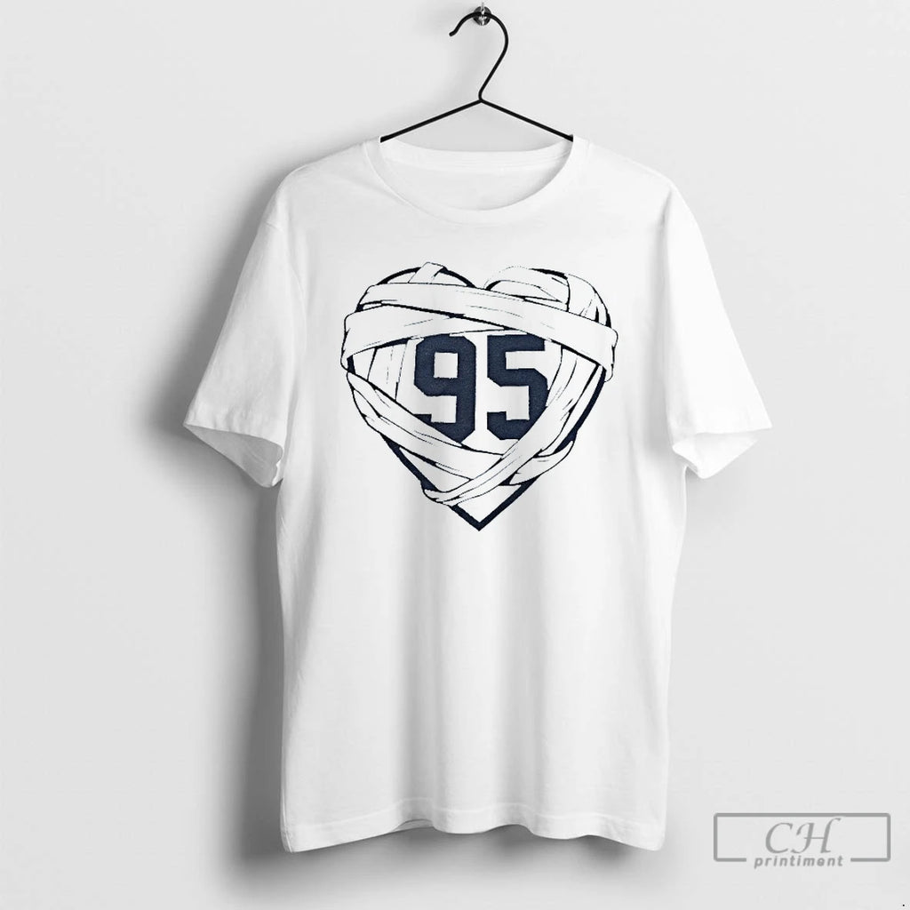 Classic Waldo Strong Oswaldo Cabrera New York Yankees Heart Mens White Tee T Shirts