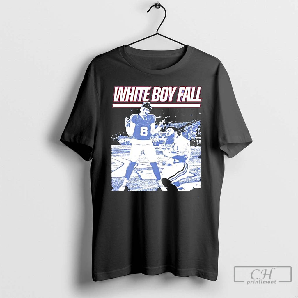Classic White Boy Fall Jaxson Dart And Cam Skattebo T Shirts
