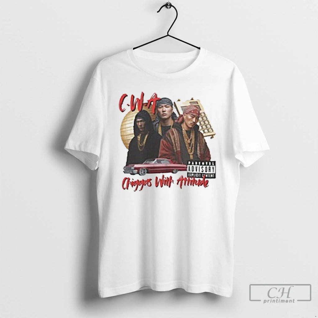 Classic Cwa Chiggas With Attitude T Shirts