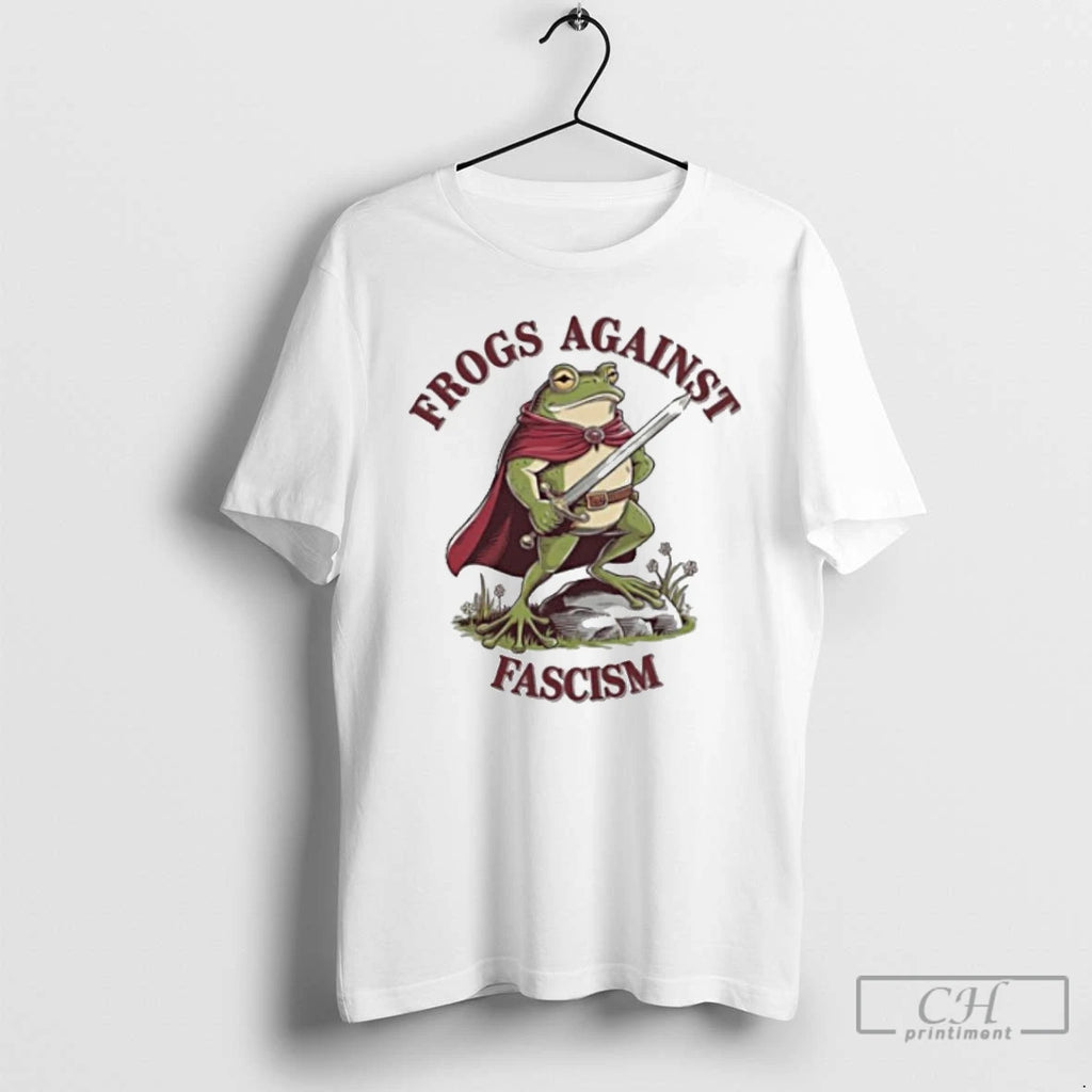 Classic Frogs Protest Against Ice In Portland Frogs Against Fascism T Shirts