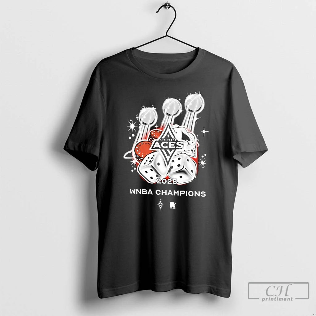 Classic Las Vegas Aces Three Time Wnba Champions T Shirts