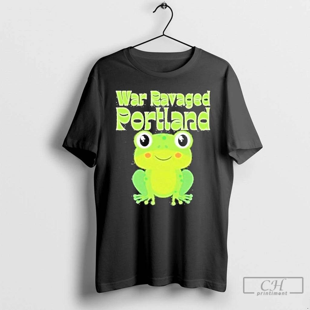 Classic War Ravaged Portland T Shirts