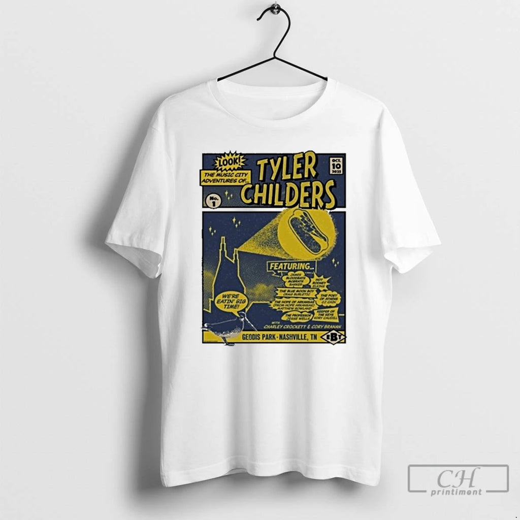Classic Yler Childers October 10 2025 Geodis Park Nashville Tn T Shirts