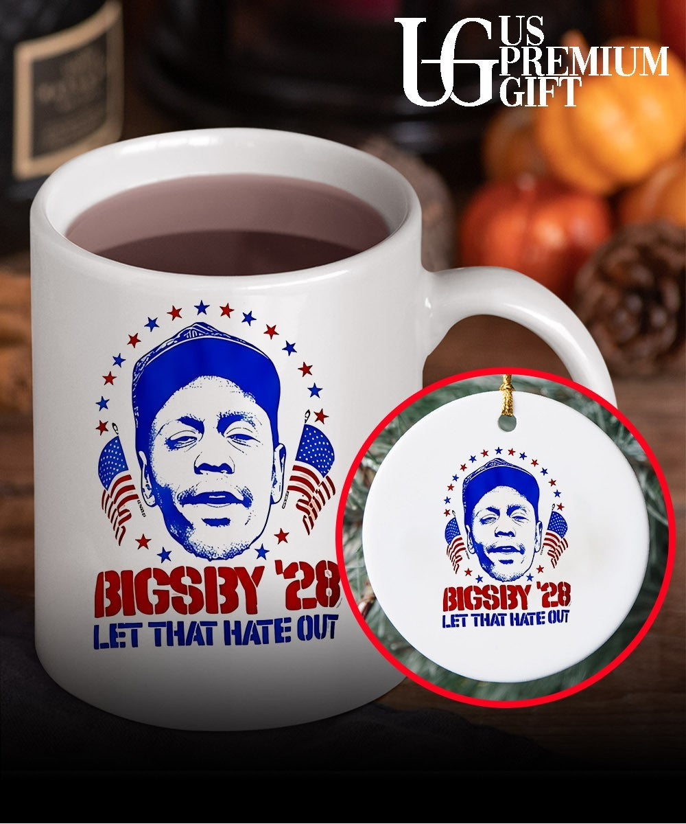 Clayton Bigsby 2028 Let That Hate Out big head shirt