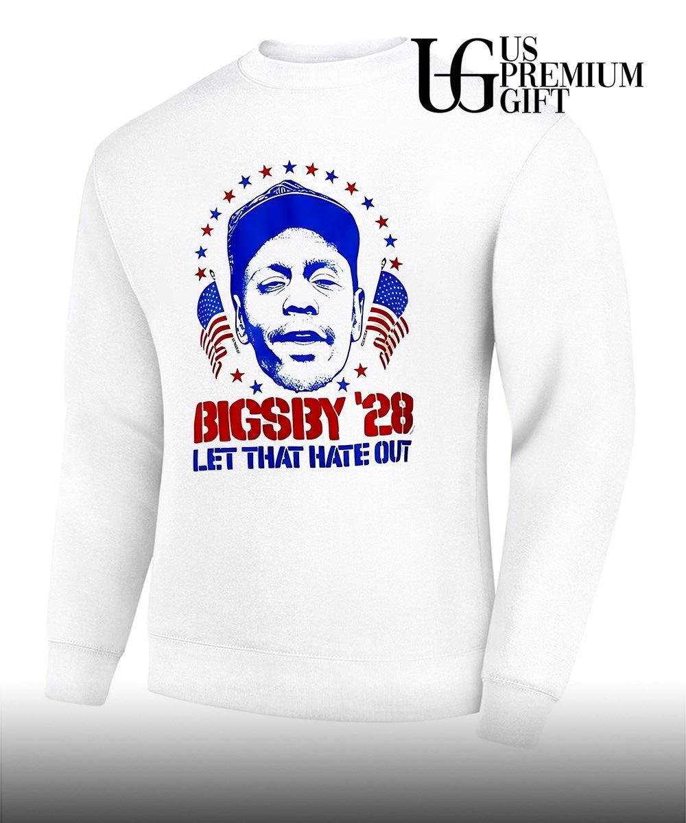 Clayton Bigsby 2028 Let That Hate Out big head shirt