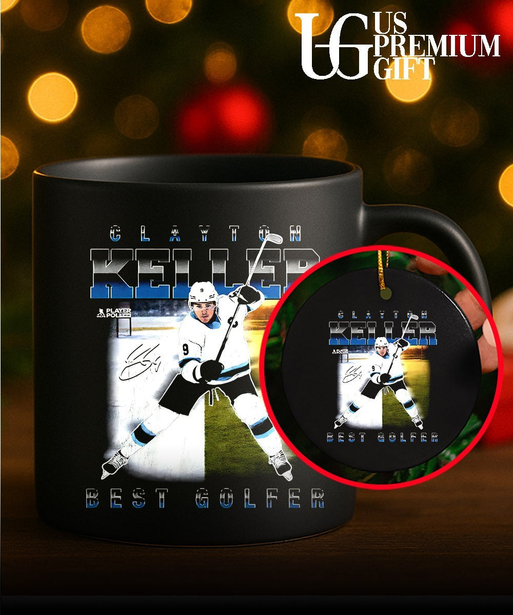 Clayton Keller best Golfer Utah Mammoth NHL signature shirt