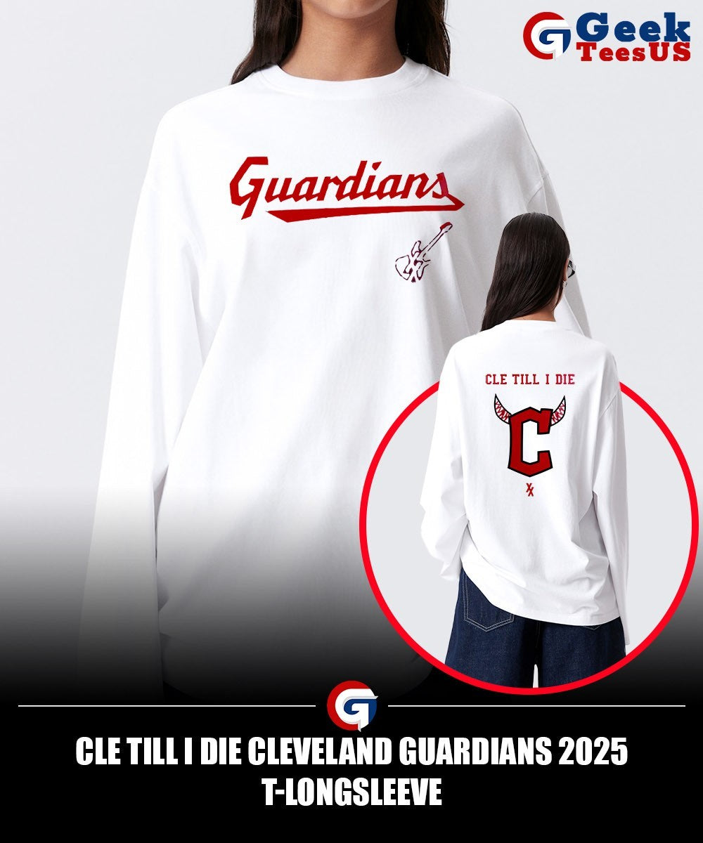 Cle Till I Die Cleveland Guardians 2025 T-shirt