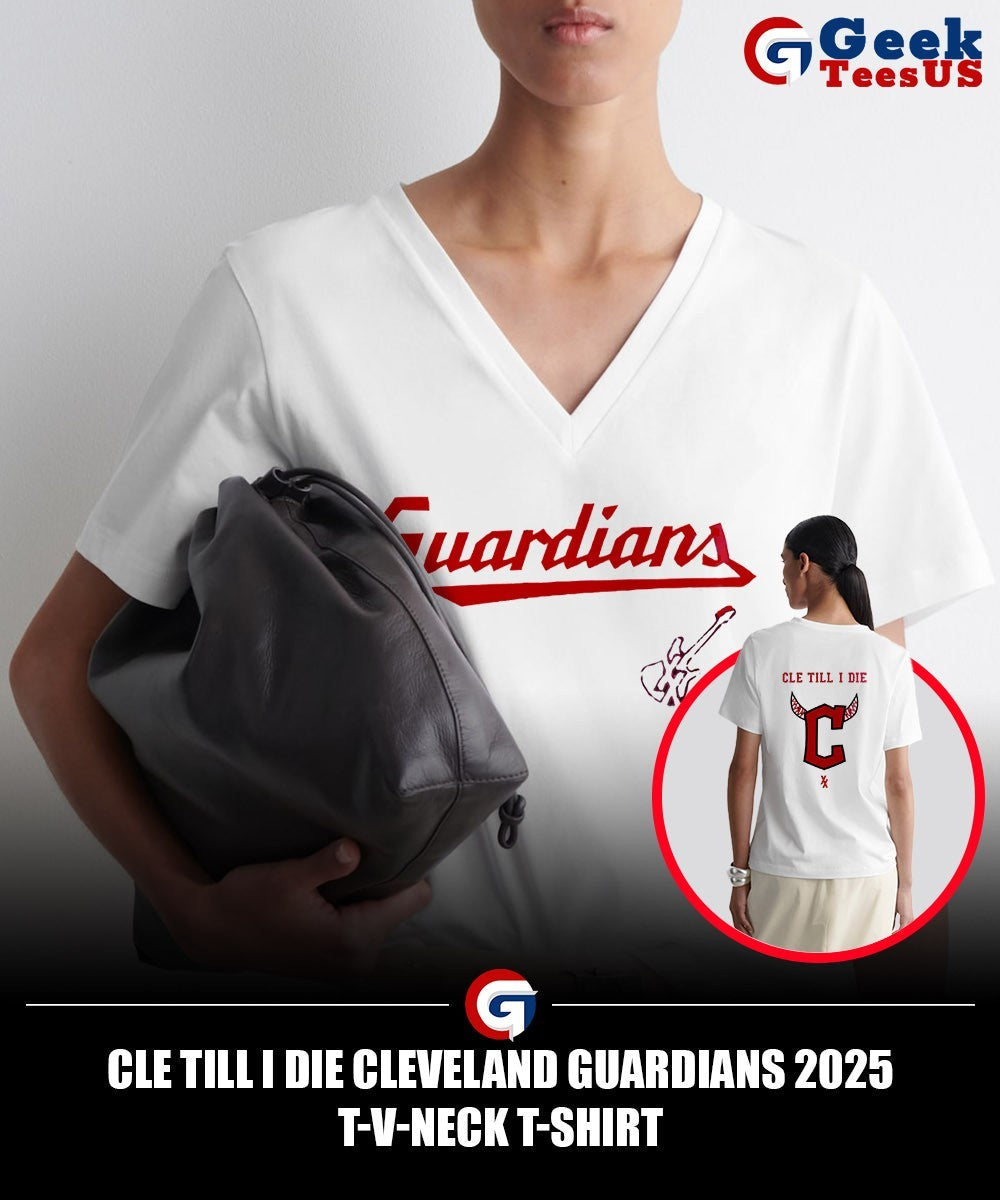 Cle Till I Die Cleveland Guardians 2025 T-shirt