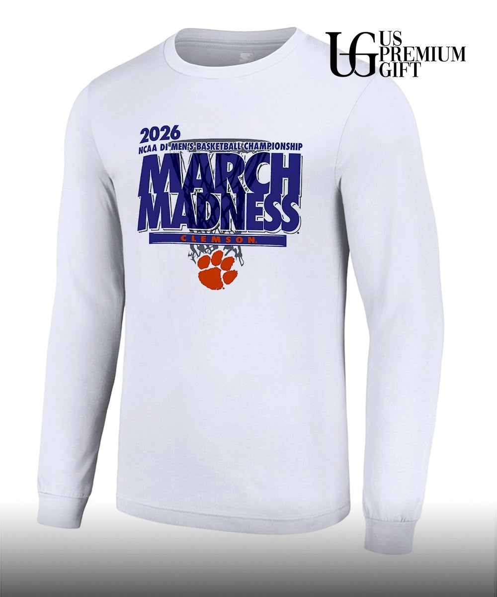 Clemson Tigers March Madness NCAA D1 Men’s basketball Championship 2026 shirt