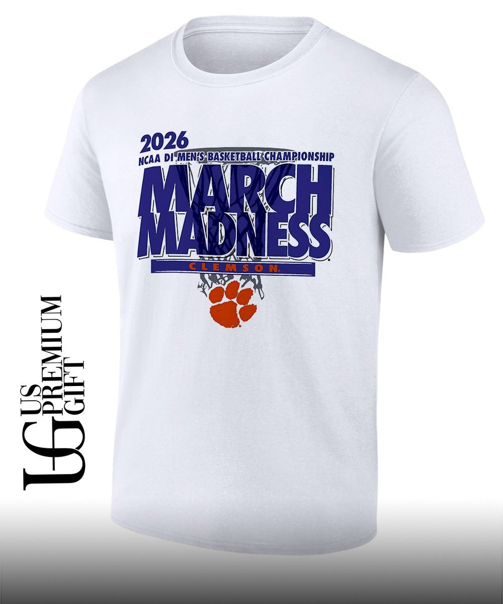 Clemson Tigers March Madness NCAA D1 Men’s basketball Championship 2026 shirt