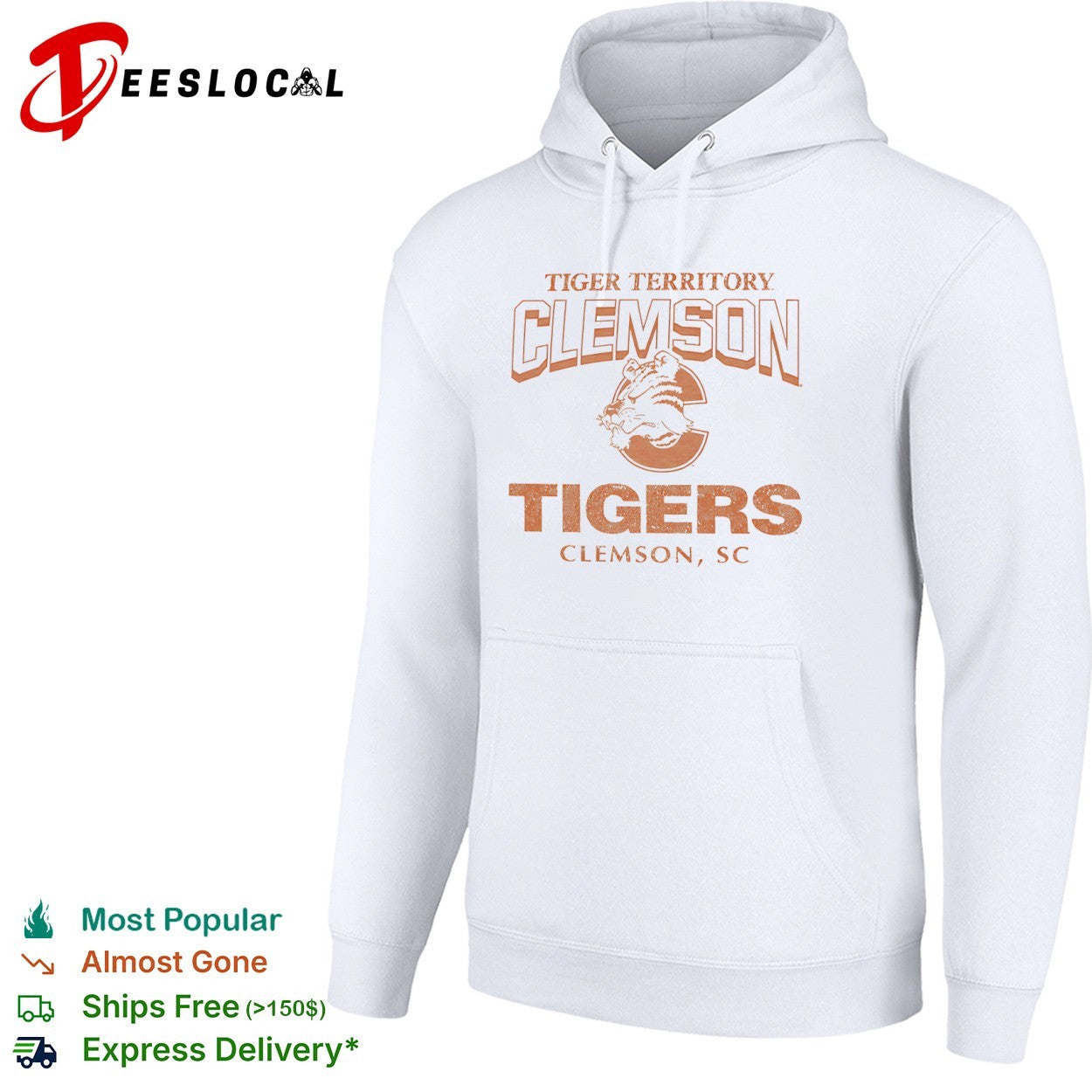 Clemson Tigers Tiger Territory Clemson SC shirt