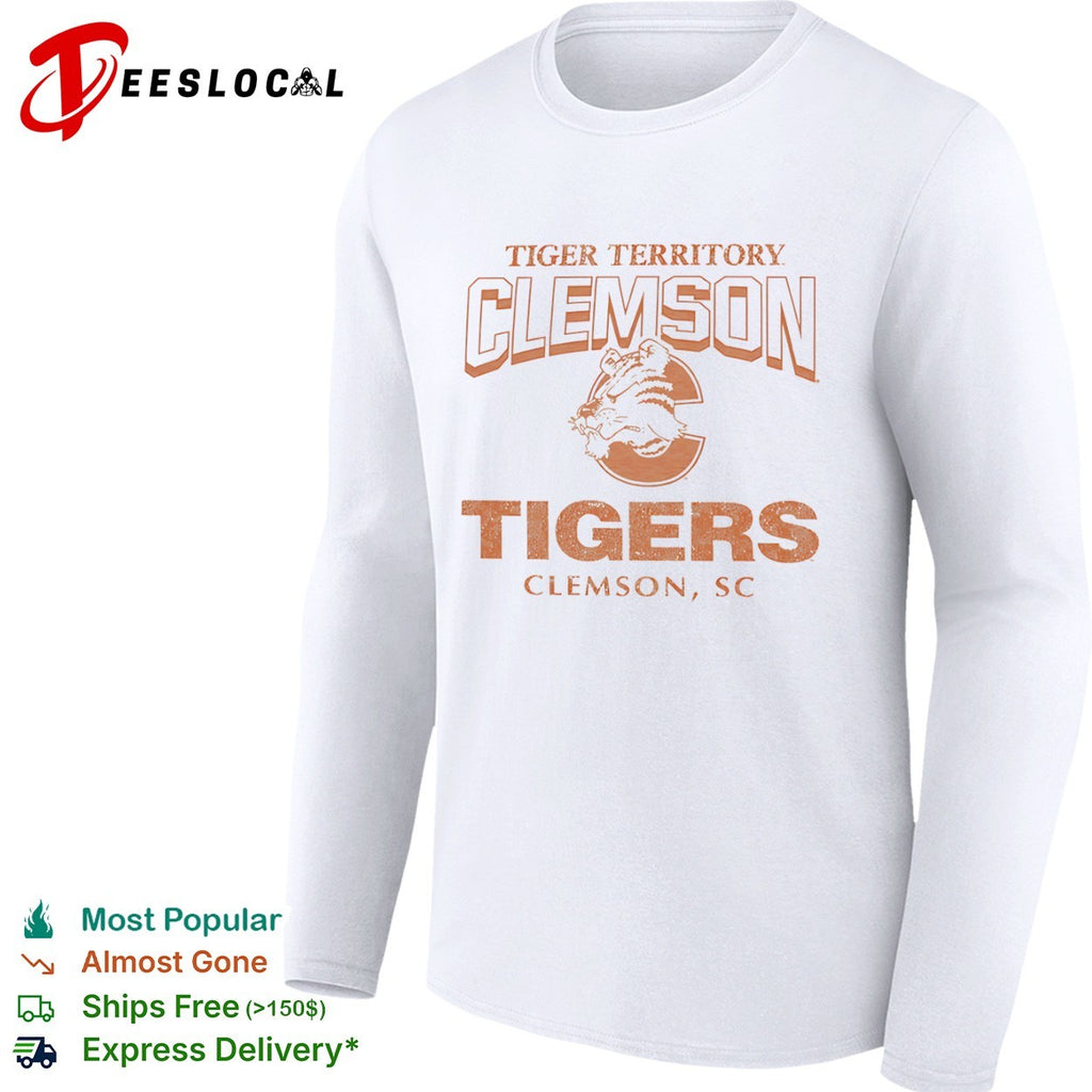 Clemson Tigers Tiger Territory Clemson SC shirt