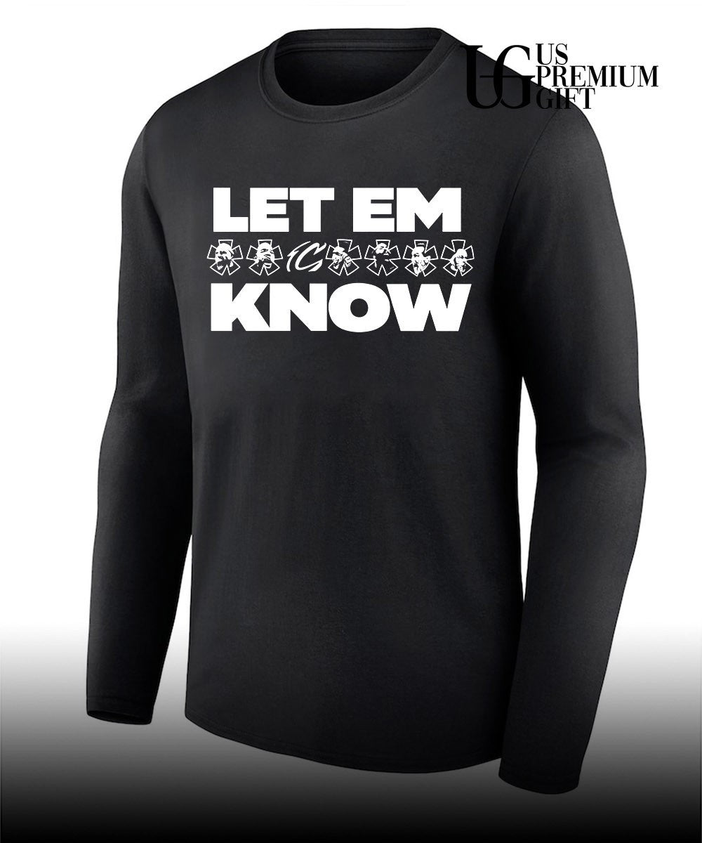 Cleveland Cavaliers 2026 Let Em Know NBA Playoffs shirt