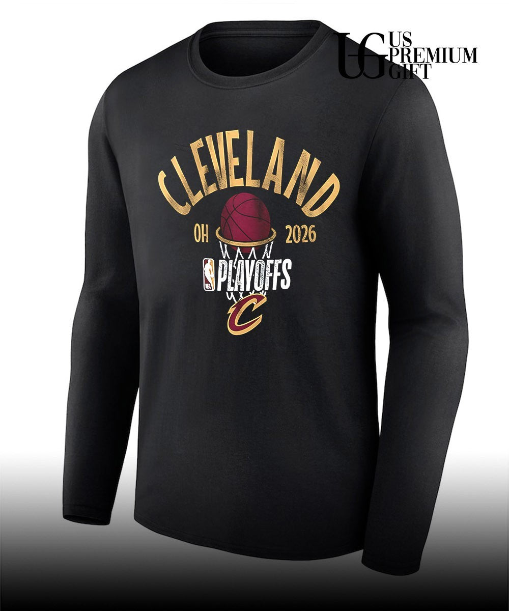 Cleveland Cavaliers NBA 2026 Playoff Participant Stand shirt