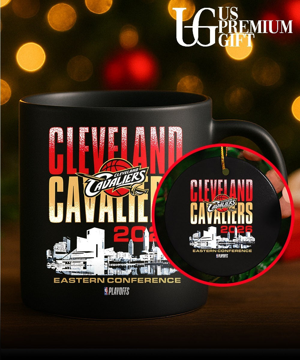 Cleveland Cavaliers Playoffs 2026 Eastern Conference skyline shirt