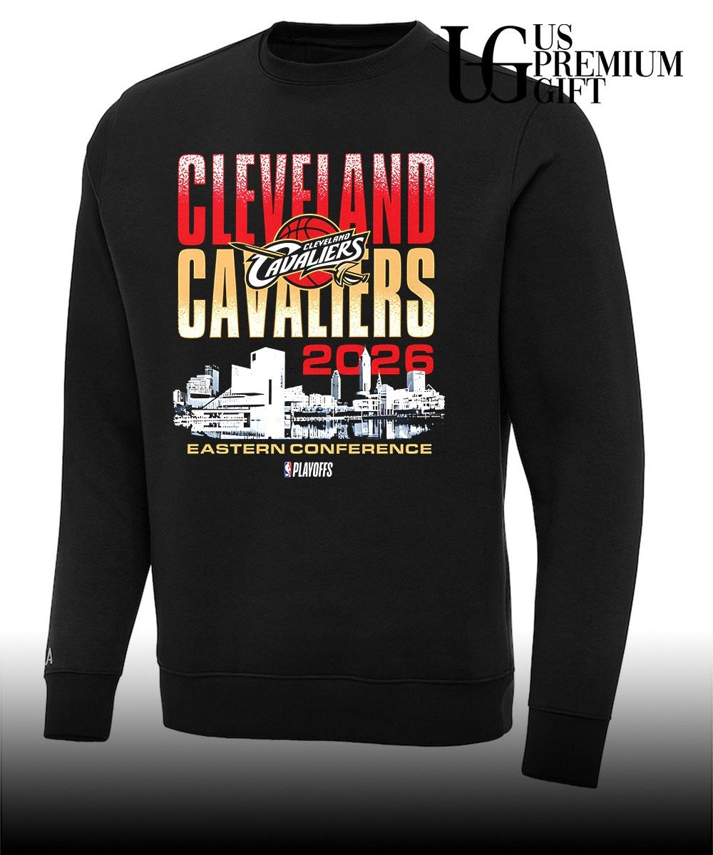 Cleveland Cavaliers Playoffs 2026 Eastern Conference skyline shirt
