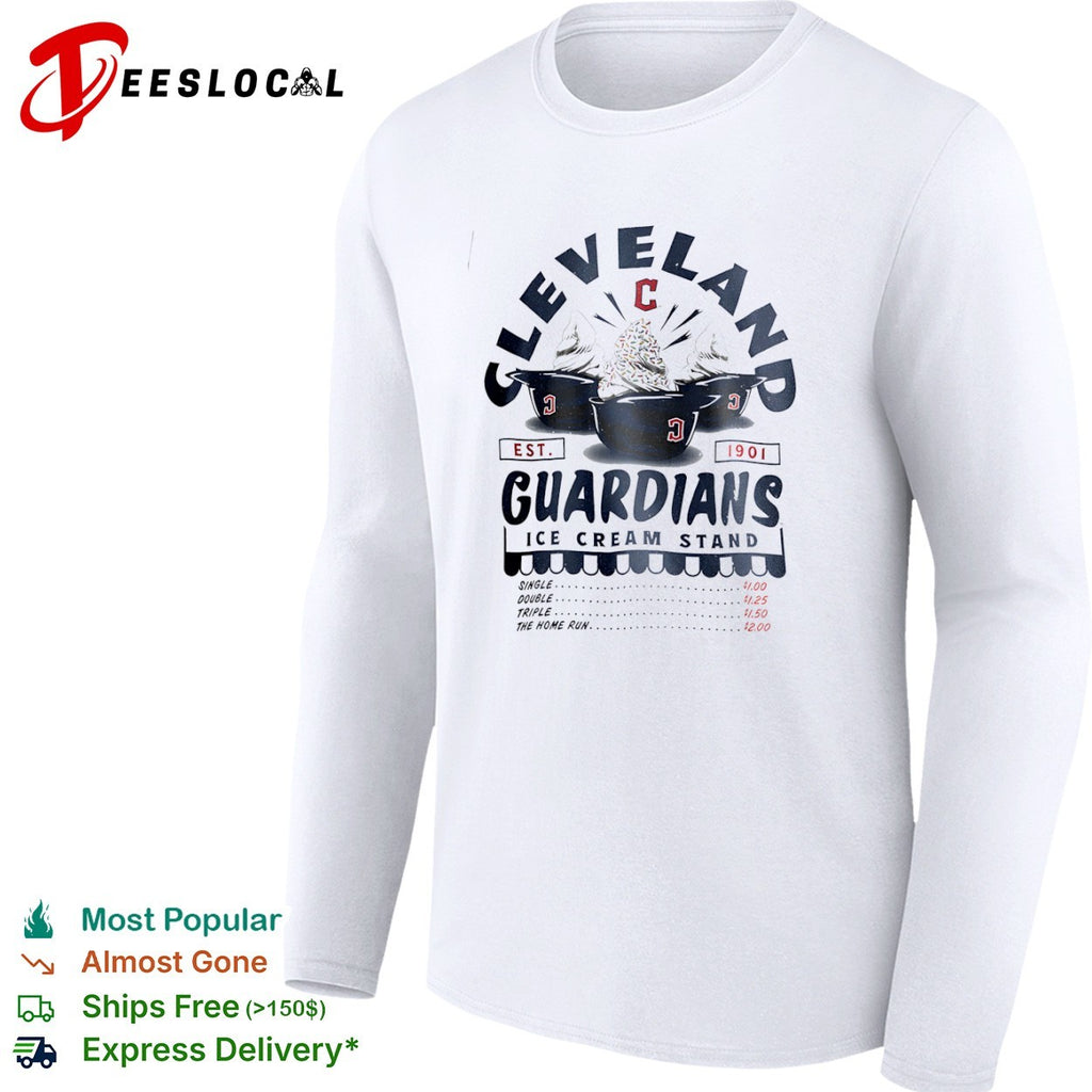 Cleveland Guardians Ice Cream Stand Est 1901 shirt