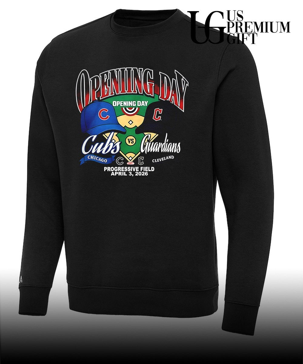 Cleveland Guardians vs Chicago Cubs Opening Day 2026 h2h shirt