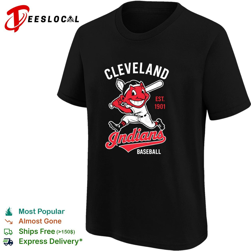 Cleveland Indians Baseball Est 1901 Logo shirt
