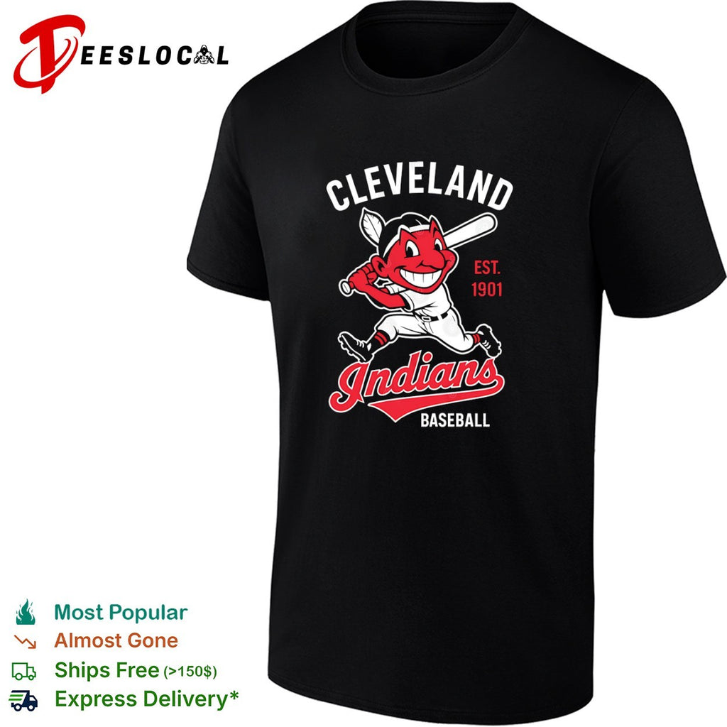 Cleveland Indians Baseball Est 1901 Logo shirt