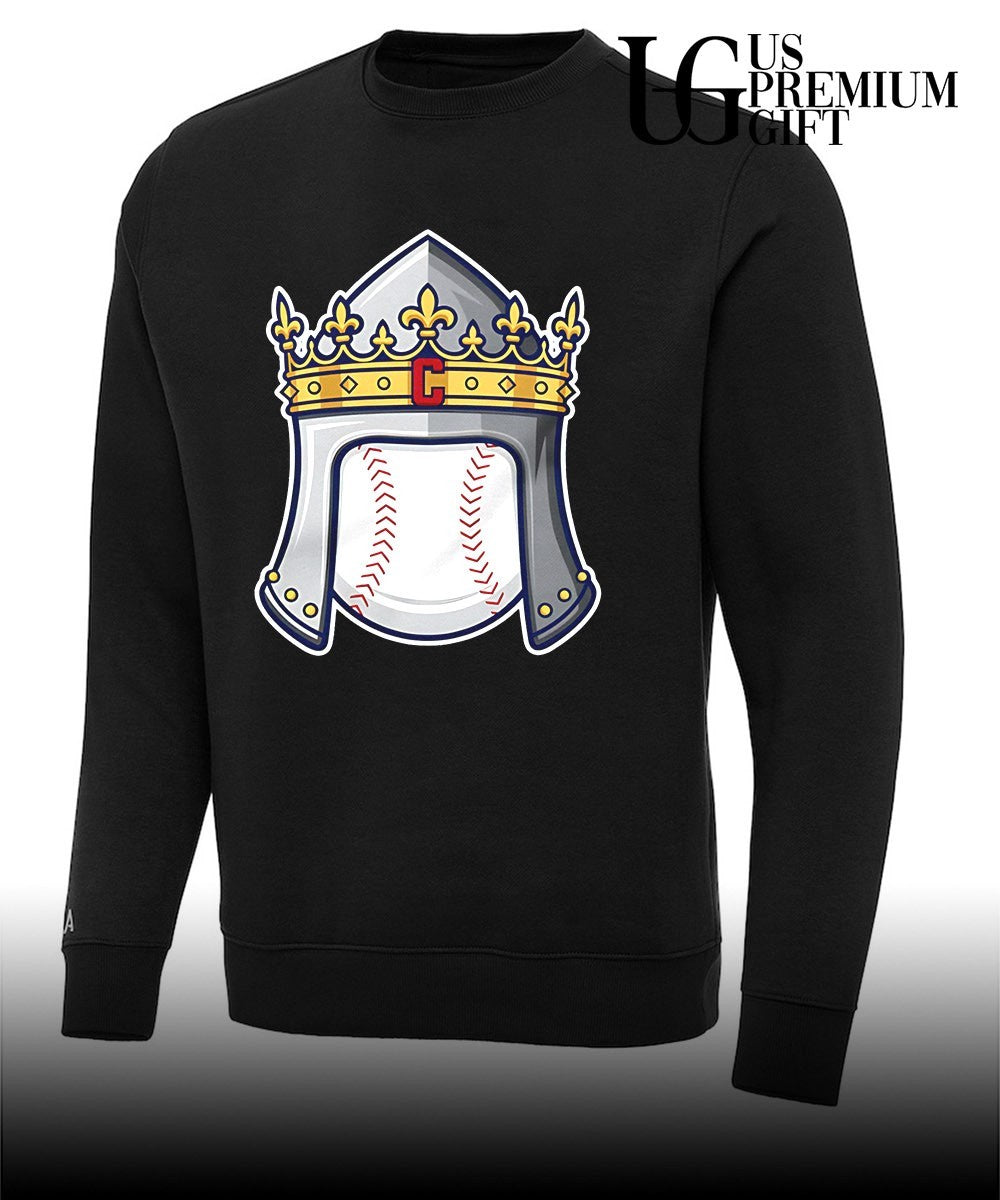 Cleveland Knight helmet Cleveland Guardians baseball shirt