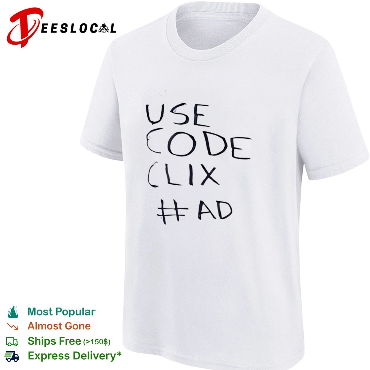 Clix Use Code Ad Fortnite Gaming shirt