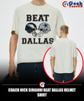 Coach Nick Sirianni beat Dallas helmet shirt