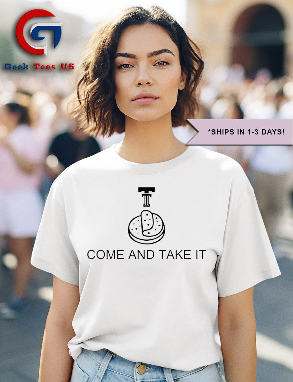 Coby Mote Tortilla come and take it shirt