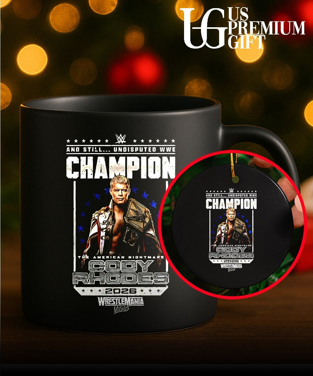 Cody Rhodes WrestleMania 42 Winner 2026 shirt