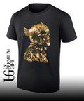 Cody Rhodes skull mask gold signature shirt
