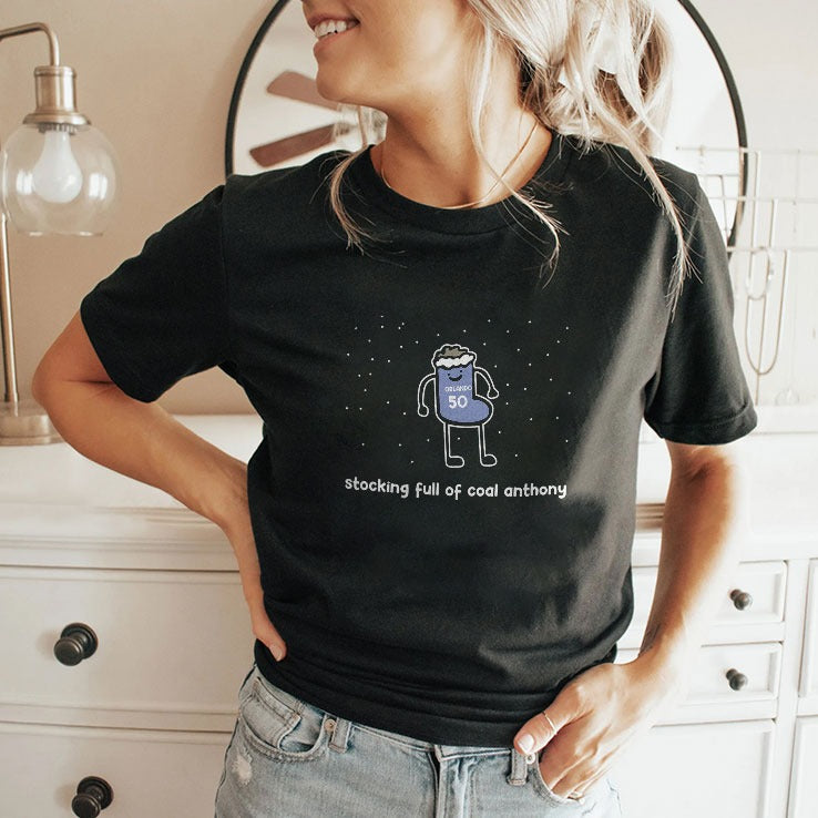 Cole Anthony Stocking Full Of Coal Anthony T Shirt