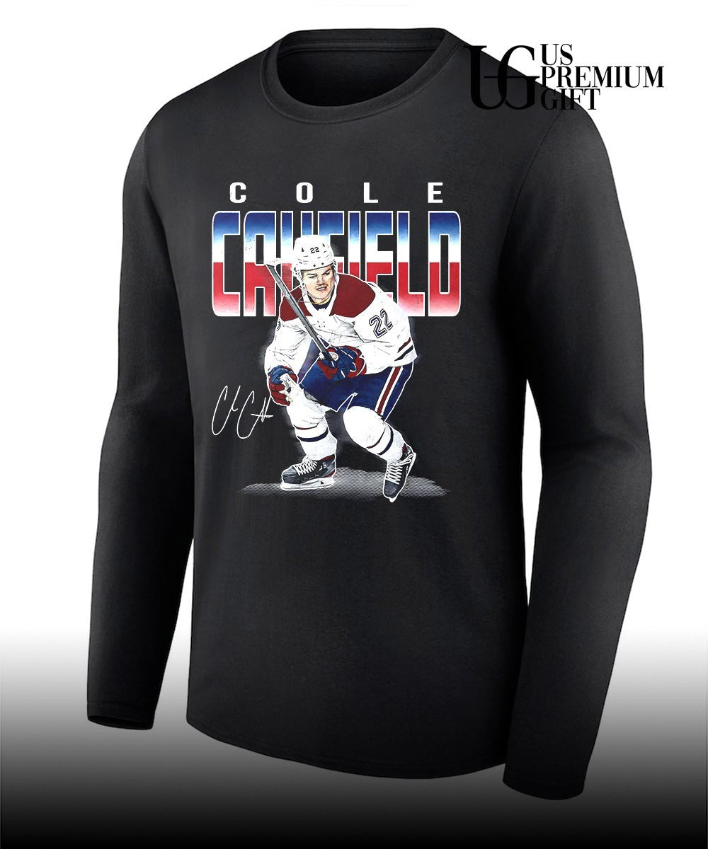 Cole Caufield player Montreal Canadiens NHL signature shirt