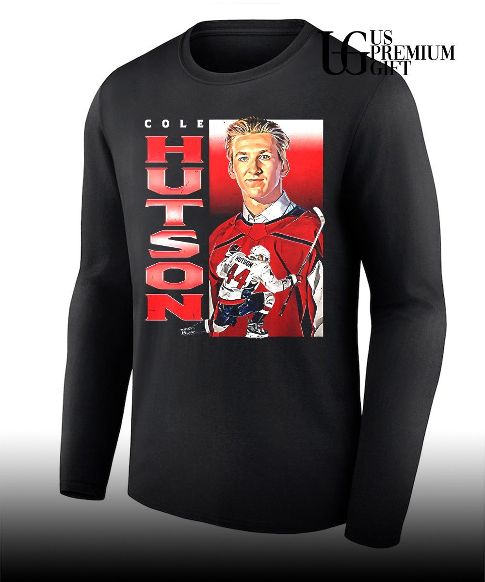 Cole Hutson Washington Capitals hockey graphic shirt