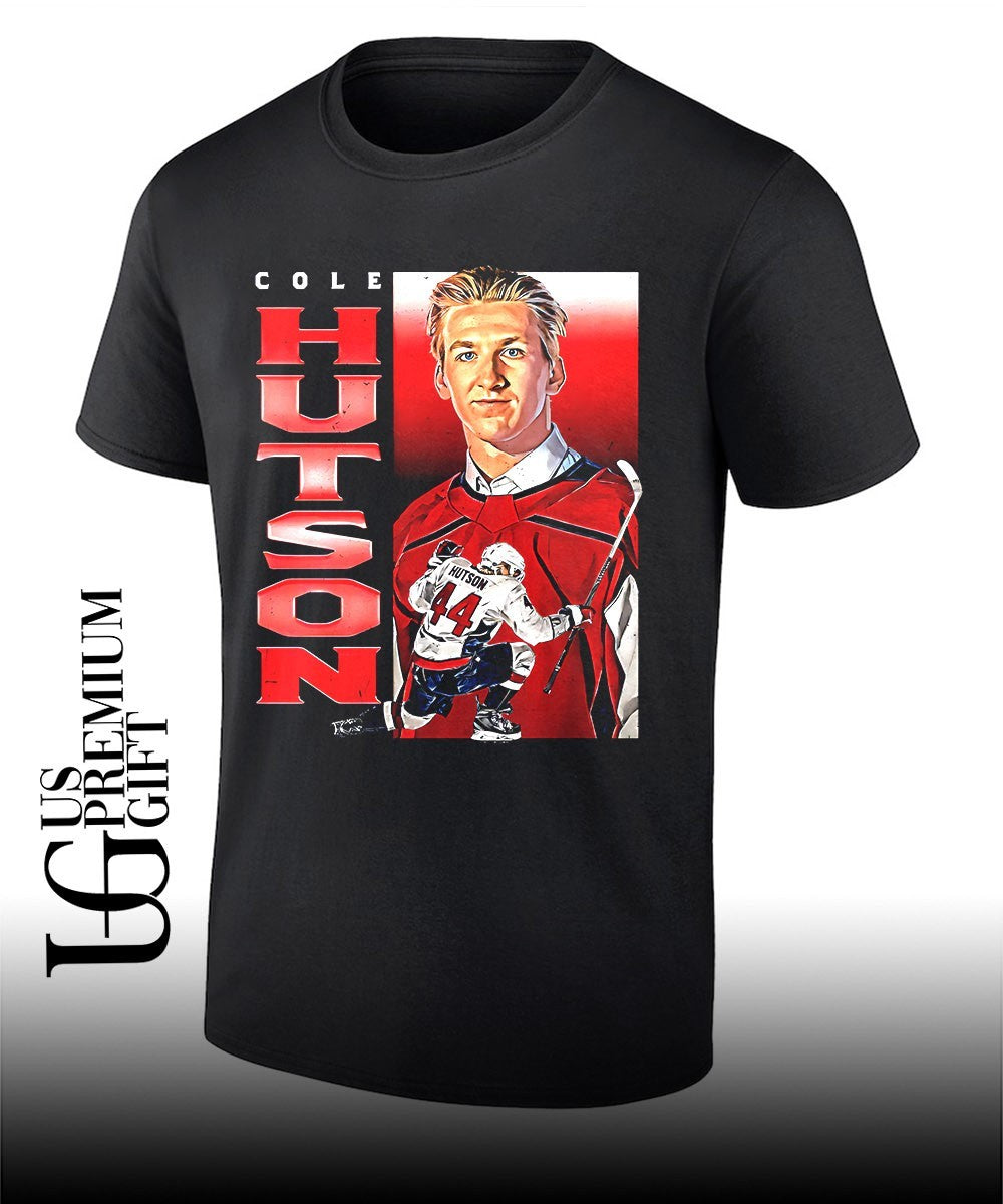 Cole Hutson Washington Capitals hockey graphic shirt